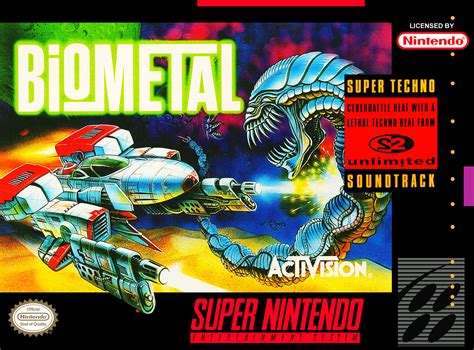 bio metal snes box back|BioMetal .